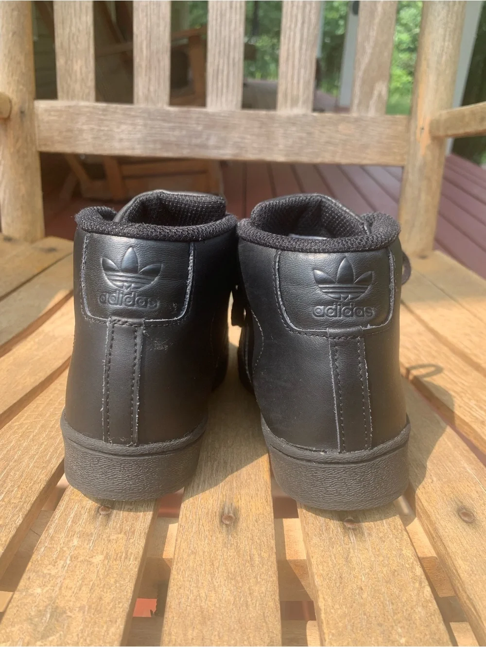Kids Adidas Pro Model High Top Sneakers